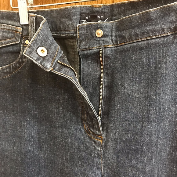 Jones New York wide leg denim jeans size 16 EUC - Picture 6 of 7